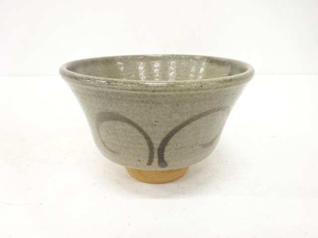 JAPANESE TEA CEREMONY / E-KARATSU TEA BOWL CHAWAN / ARTISAN WORK